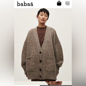 🐑SOLD🐑Babaa Coat in dark mist